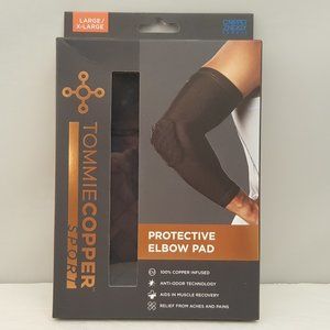 Tommie Copper Sport Protective Elbow Pad Black Large / X-Large